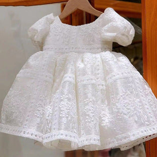 Spring Children Puffy Gauze Princess Dress